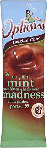 Optionen Mint Madness Instant Hot Chocolate Drink (11 g) - Packung mit 6 von Options