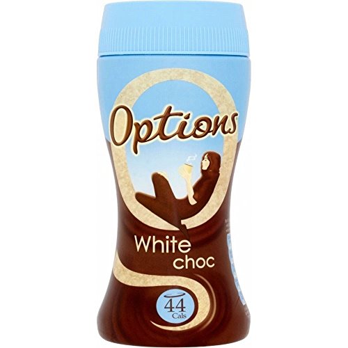 Optionen Weiß Choc (220g) - Packung mit 2 von Options