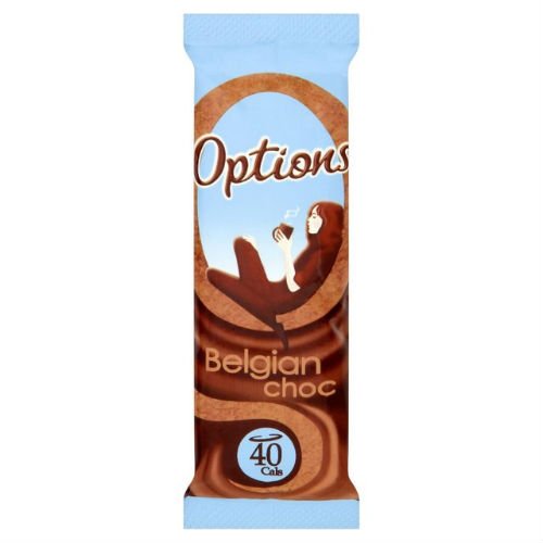 Options Belgische Schokoladenbeutel, 11 g, 12 Stück von Options