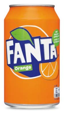 3 x 24 Fanta Orange (72 x 0,33 L Dosen) EINWEG inkl. gratis FiveStar Kugelschreiber (Europa) von Orange