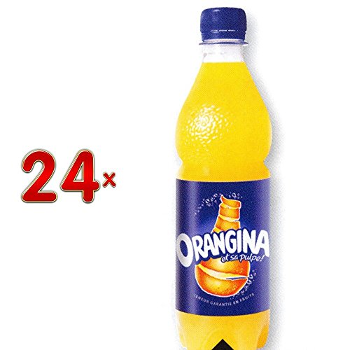 Orangina PET 24 x 500 ml Flasche (Orangen-Limonade) von Orangina Schweppes