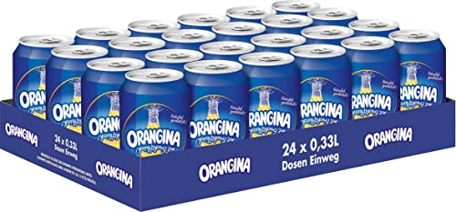 Orangina Classic, 24er Pack, EINWEG (24 x 330 ml) von Orangina