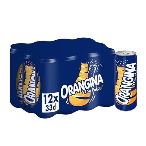 Orangina – Classic Slim 12 x 330 ml – Verkauf pro Stück von Orangina