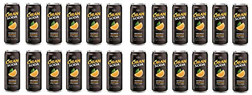 Oransoda Dose 24 x 330 ml. - Campari Group Orange Soda von Campari