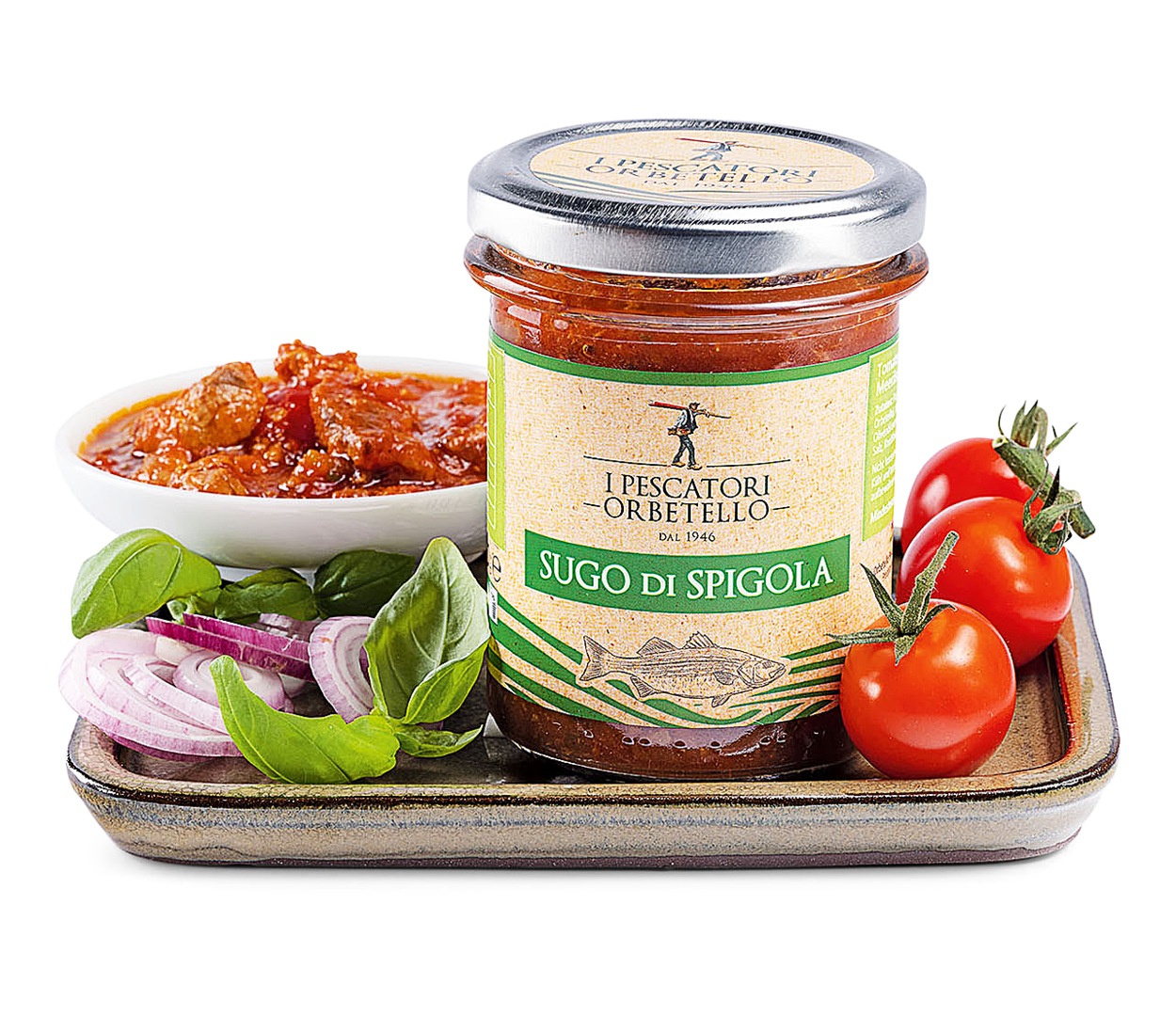 Sugo di Spigola di Orbetello in vaso 180 g Sugo di Spigola di Orbetello in vaso 180 g von Orbetello Pesca Lagunare soc. Agr. a r.l