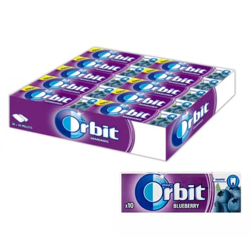 Orbit Zuckerfreier Kaugummi Blueberry (30X10) von Orbit