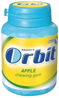 Orbit Bottle 46 Dragees, Apple 12 x 64 g von Orbit