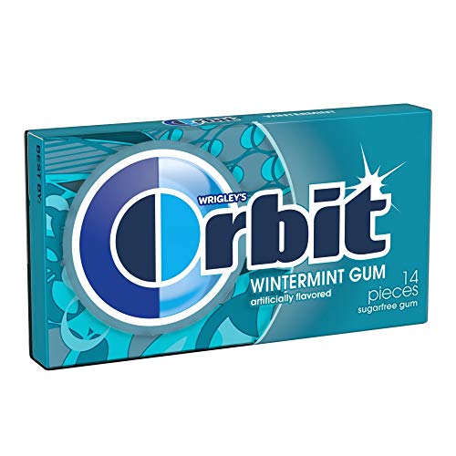 Orbit WINTERMINT Sugarfree Kaugummi, Einzelpackung von Orbit