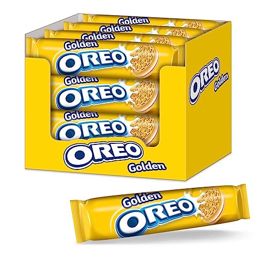 OREO Golden 16 x 154g – Doppelkeks mit Crème-Füllung von Oreo