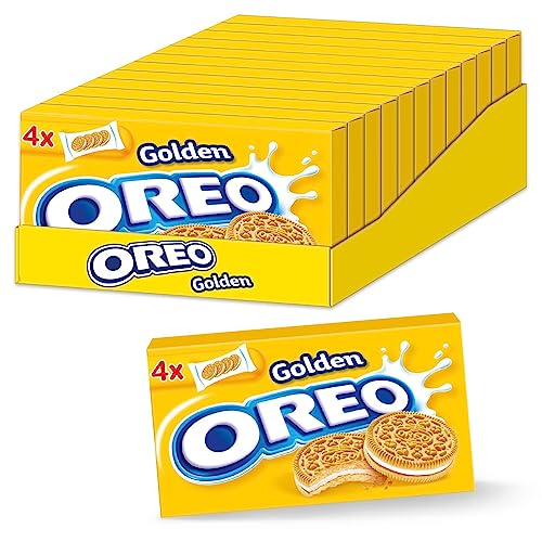 OREO Golden Box 12 x 176g, Doppelkeks mit Crème-Füllung OREO Golden Box 12 x 176g, Doppelkeks mit Crème-Füllung von Oreo