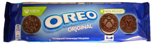 Oreo Original Kakao Doppelkekse mit Vanillecremfüllung, 10er Pack (10 x 66g) von Oreo