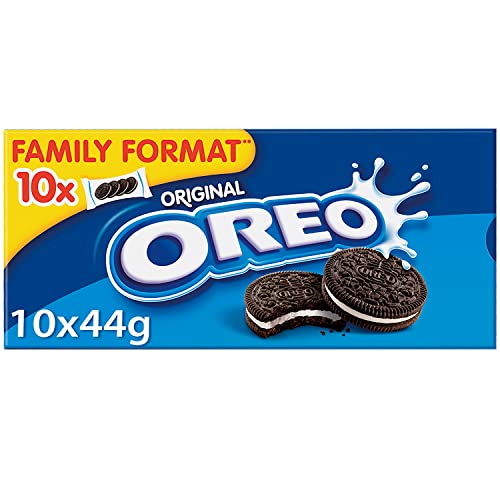 Oreo Original Schokolade-Kekse, gefüllt mit Vanille, 440 g von Oreo