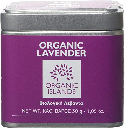Organic Islands Bio Lavendel von Naxos, 2er Pack x 30 g (Ingesamt: 60 g) von Organic Islands
