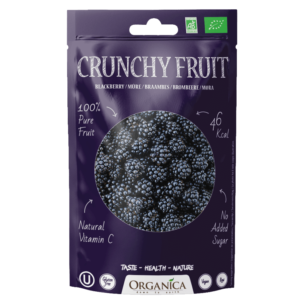 Bio Crunchy Fruit, Brombeeren von Organica