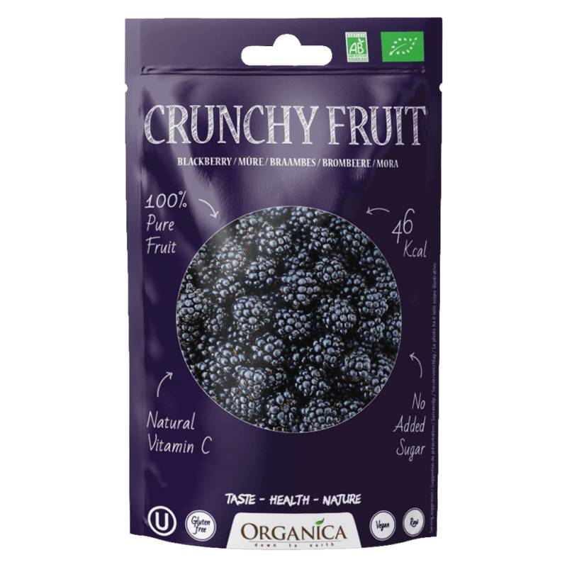 Bio Crunchy Fruit, Brombeeren von Organica