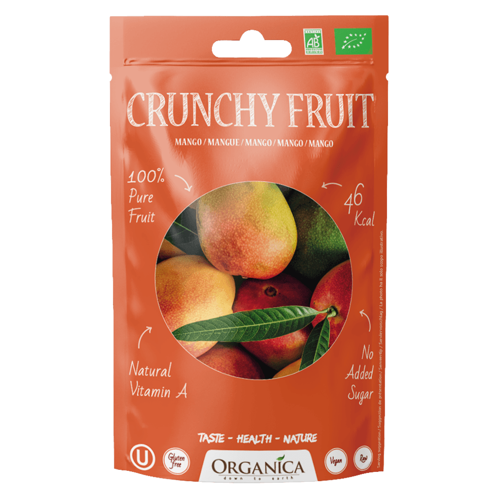 Bio Crunchy Fruit, Mango von Organica