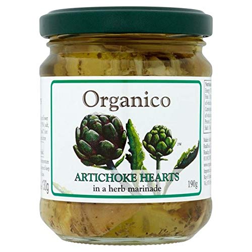Organico Artichoke Hearts in a Herb Marinade 190g von Organico