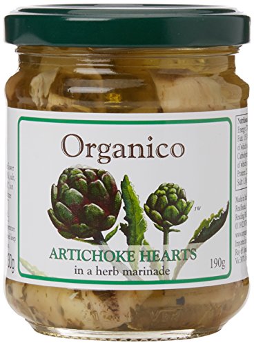 Organico Organic Artichoke Hearts in Oil 190g von Organico