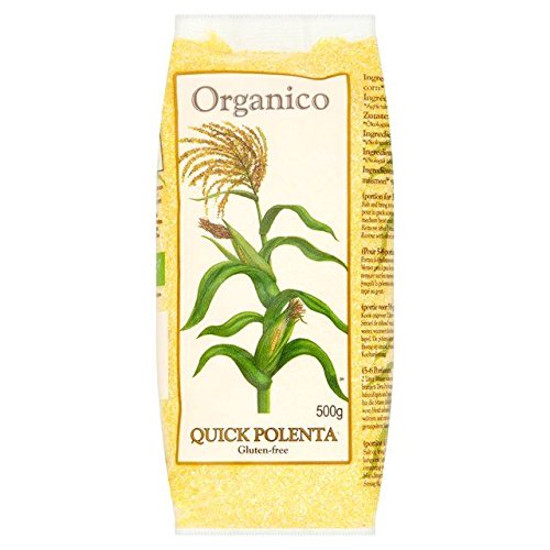 Organico Organic Gluten Free Quick Polenta (Corn Meal) 500g von Organico