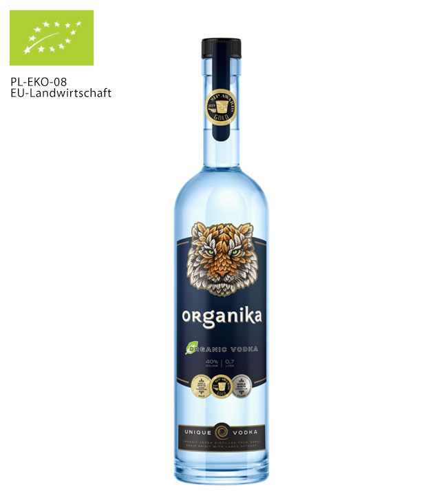 Organika Vodka Classic Bio (40 % Vol., 0,7 Liter) von Organika