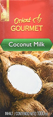 Orient GOURMET Kokosnussmilch - Cremige Milch mit typischem Kokosgeschmack - Authentisch thailändische Küche - 1 x 1000 ml von Orient