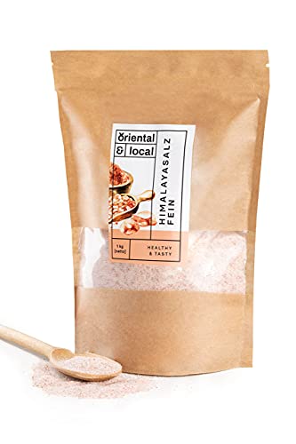 Oriental & Local | Himalaya-Salz | ideal zum Kochen und für die Schönheitspflege | 100 % Naturprodukt von Oriental & Local