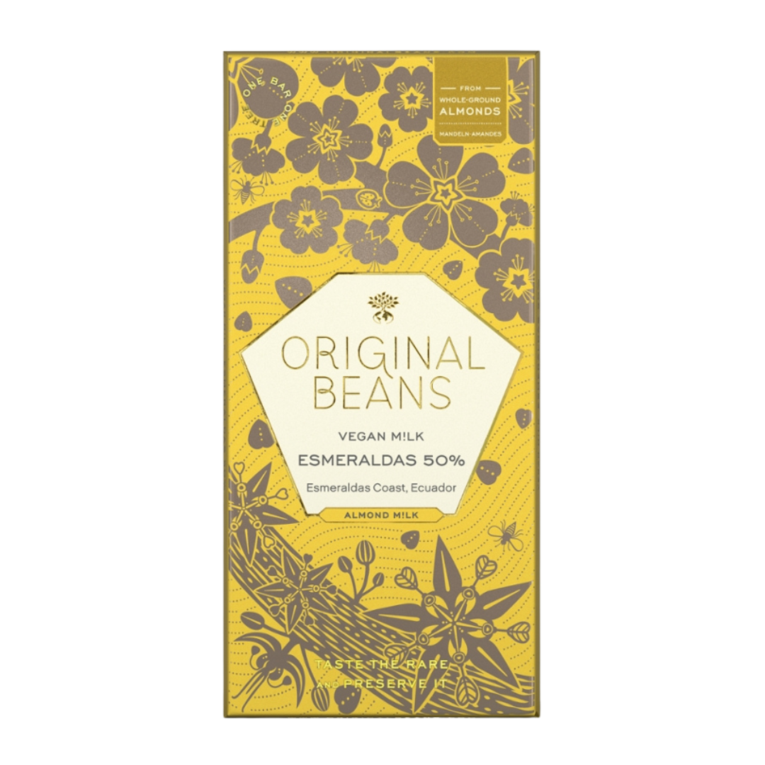 Bio Esmeraldas 50% Vegan Milk, 70g Bio Esmeraldas 50% Vegan Milk, 70g von Original Beans