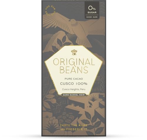 Original Beans Cusco 100% Bio Dunkelschokolade 6 x 70 gr von Original Beans