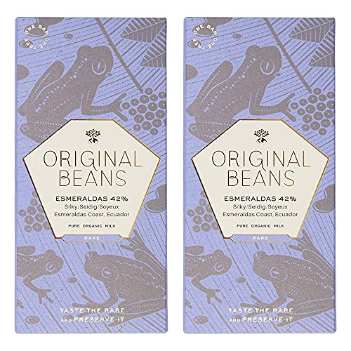 Original Beans Esmeraldas 42% Bio Milchschokolade 2 x 70 gr von Original Beans