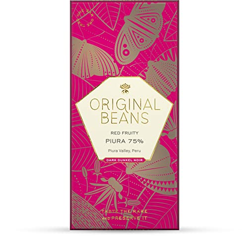 Original Beans Piura 75% Bio Dunkelschokolade (2 x 70 gr) von Original Beans