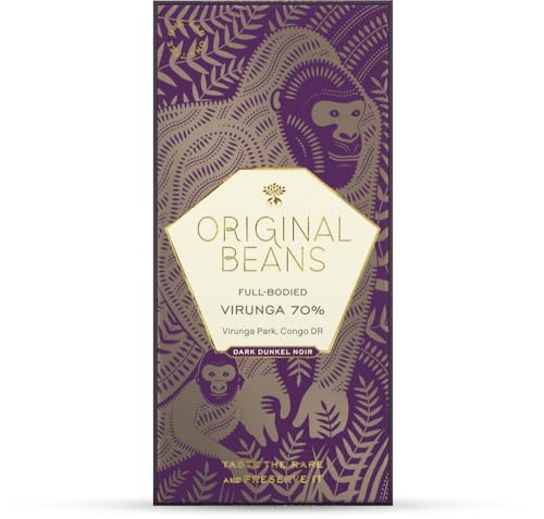 Original Beans Virunga 70% Bio Dunkelschokolade 12 x 70 gr Original Beans Virunga 70% Bio Dunkelschokolade 12 x 70 gr von Original Beans