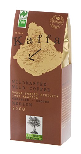 ORIGINAL FOOD Wildkaffee "Kaffa", medium, gemahlen (250 g) - Bio von Kaffa