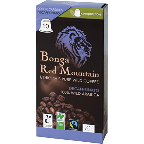 ORIGINAL FOOD Wildkaffee-Kapseln "Decaffinato", entkoffeiniert, kompostierbar (55 g) - Bio von Original Food