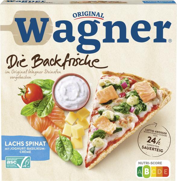 Original Wagner Die Backfrische Lachs Spinat von Original Wagner