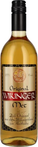 Wikinger Met| 750 ml | Honigwein aus der historischen Ursprungsregion in Norddeutschland | Aromatisch | Das Original von Original Wikinger Met