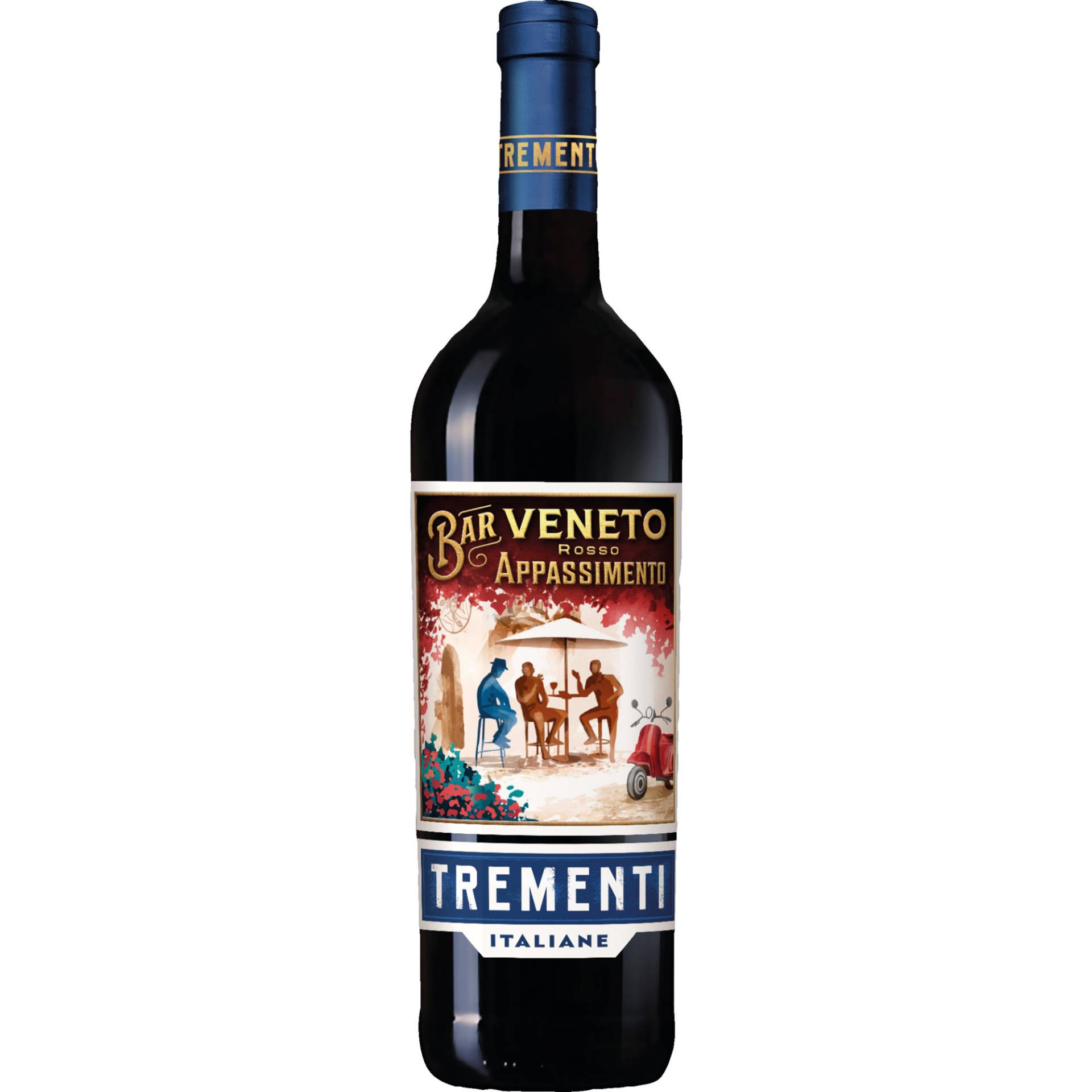 Trementi Appassimento, Veneto IGP, Venetien, 2020, Rotwein von Orion Wines S.C.A.R.L., 38015 Lavis (TN), Italia; bottled by T.C. S.C.A. FO 11944 IT