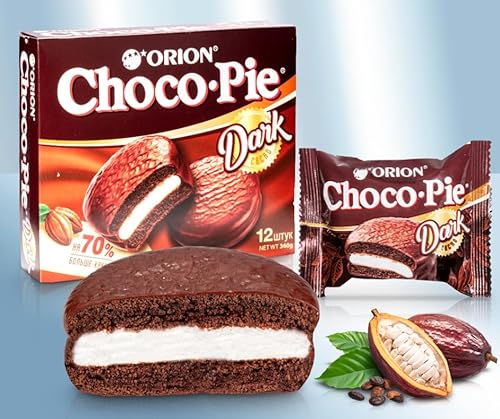 Orion Gebäck Choco Pie Dark 360g Orion Gebäck Choco Pie Dark 360g von Orion