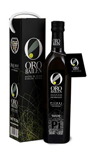 Oro Bailen Picual Natives Olivenöl Extra - 500 ml flaschenkordel-griffhülle von Oro Bailen