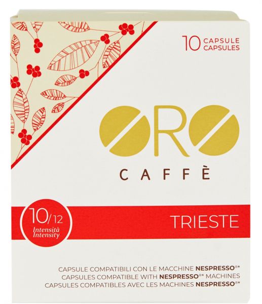 Oro Caffe Trieste Nespresso®*-kompatible Kapseln von Oro Caffè