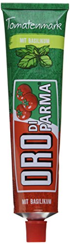 ORO di Parma Tomaten Mark mit Basilikum, 15er Pack (15 x 200 g Tube) von Oro di Parma
