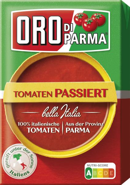 Oro di Parma Tomaten passiert von Oro di Parma