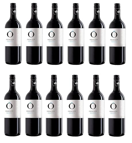 12x 1,0l - 2023er - Oromonte - Tempranillo - semi-dulce - LITER - Vino de la Tierra de Castilla - Spanien - Rotwein lieblich von Oromonte
