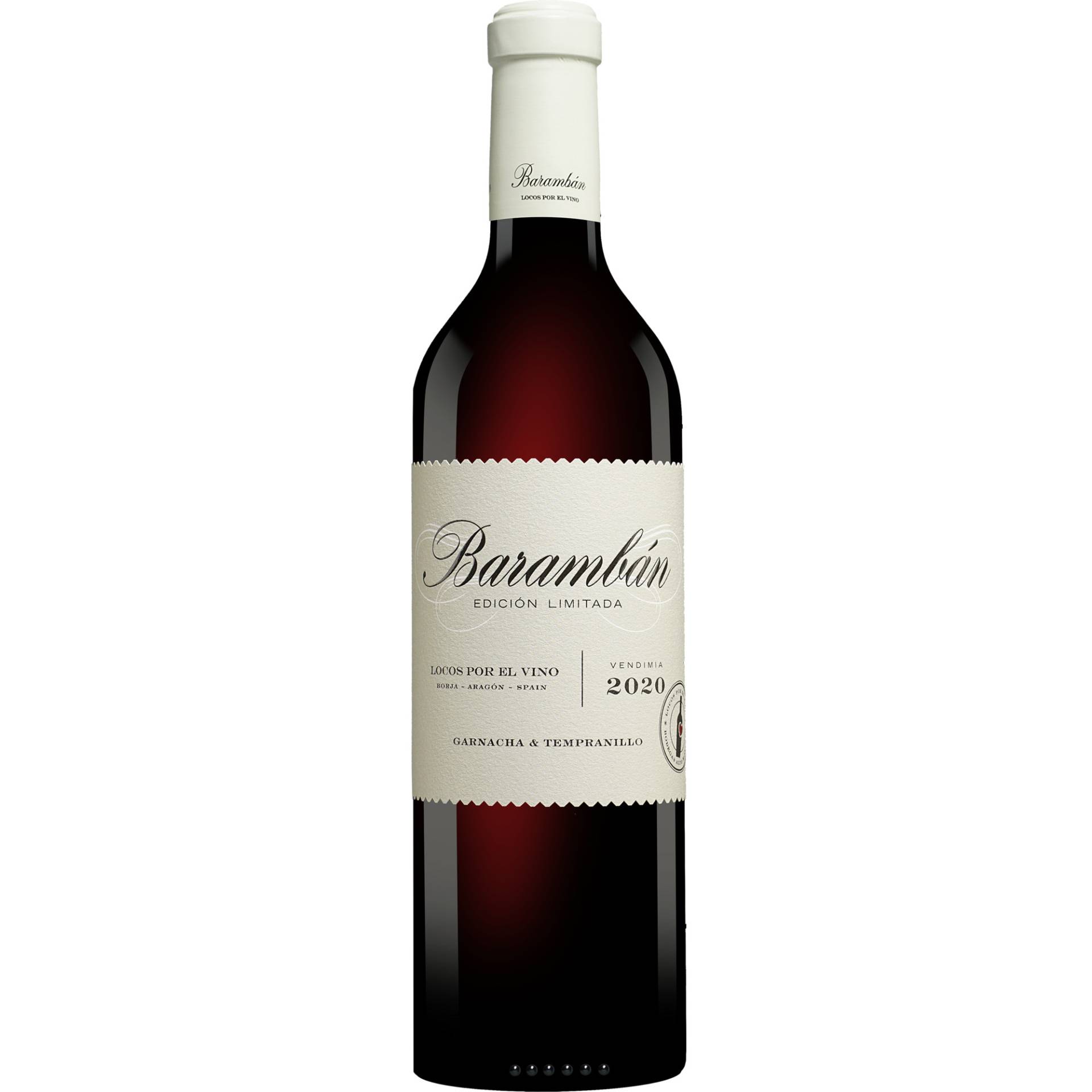 Barambán 2020  0.75L 15% Vol. Rotwein aus Spanien von Orowines - Alto Moncayo