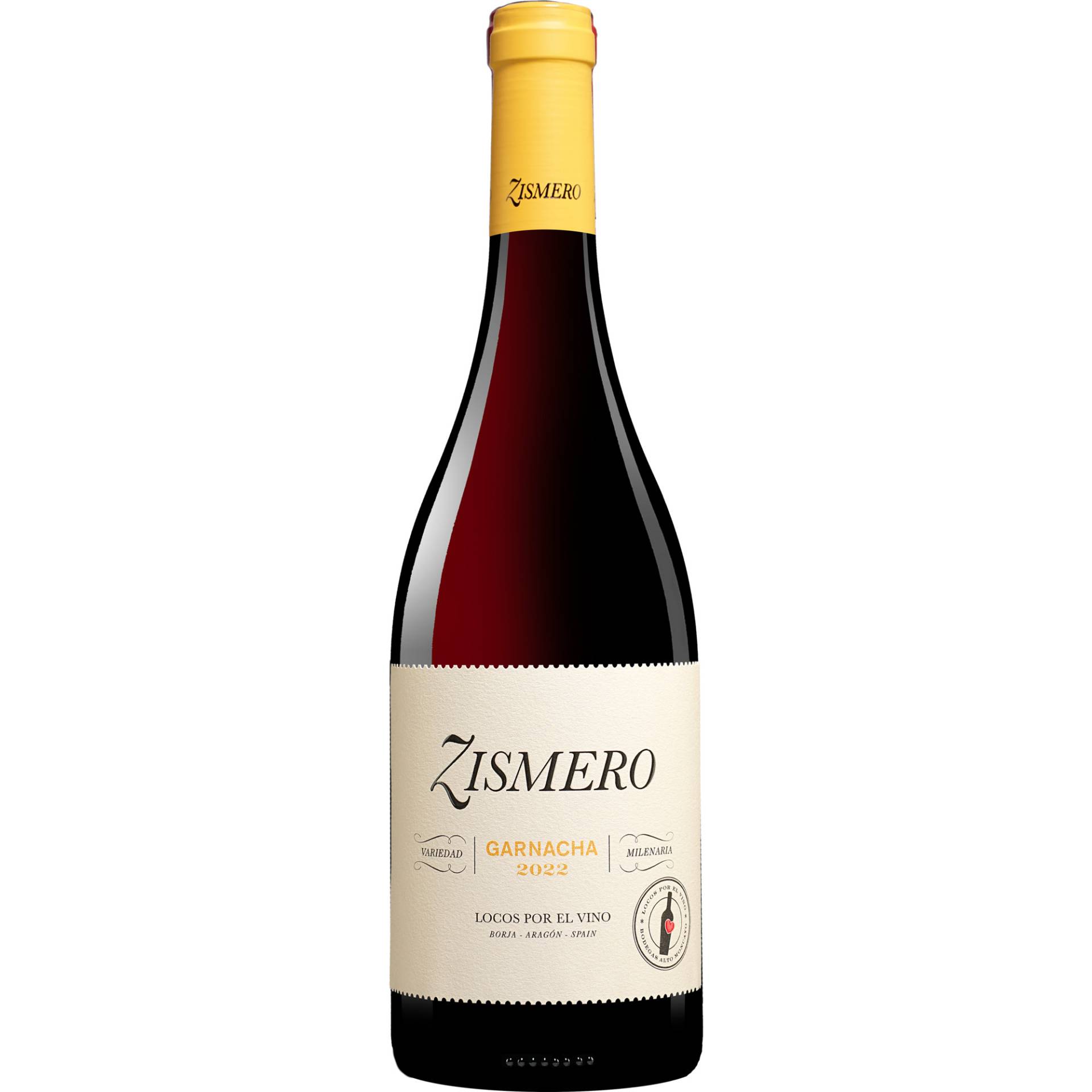 Zismero Garnacha 2022  0.75L 15% Vol. Rotwein Trocken aus Spanien von Orowines - Alto Moncayo