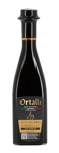 Ortalli - Aceto Balsamico Andrea Reserva | Hohe Dichte | Perfekt für Desserts, Salate, Erdbeeren und Käse | Süßer Geschmack mit gerösteten und würzigen Noten | 250 ml Ortalli - Aceto Balsamico Andrea Reserva | Hohe Dichte | Perfekt für Desserts, Salate, Erdbeeren und Käse | Süßer Geschmack mit gerösteten und würzigen Noten | 250 ml von Ortalli