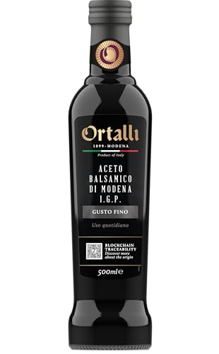Ortalli – Balsamico-Essig Villa Fontanelli | Dichte 1,07 | Ideal für Salate, Fleisch und Fisch | 500 ml von Ortalli