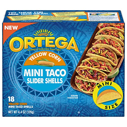 Ortega Mini Taco Slider Muscheln, 6 x 126 g von Ortega