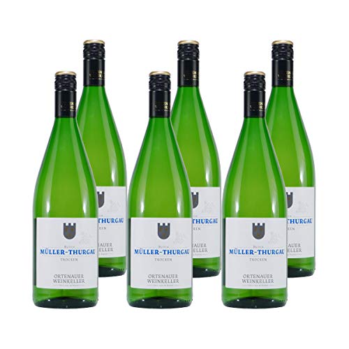 Müller-Thurgau Weißwein Baden (6 x 1,0L) von Ortenauer Weinkeller