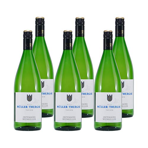 Müller-Thurgau Weißwein Baden (6 x 1,0L) von Ortenauer Weinkeller