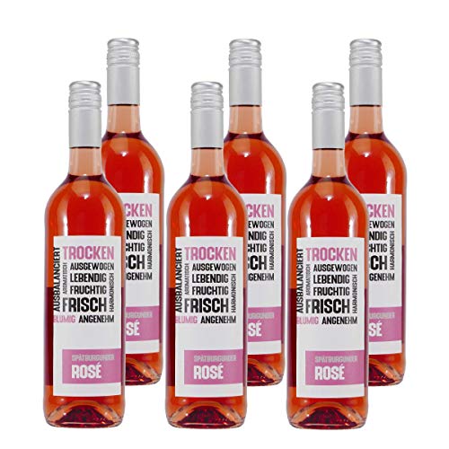 Spätburgunder Rosé - Roséwein Baden (6 x 0,75L) von Ortenauer Weinkeller